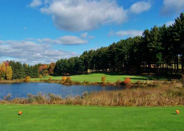 A view over the water from Pequabuck Golf Club