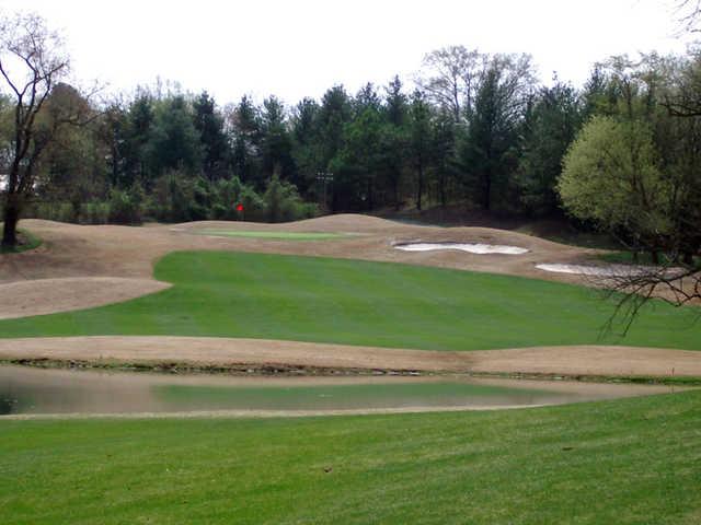 A view over the water from Egwani Farms Golf Course