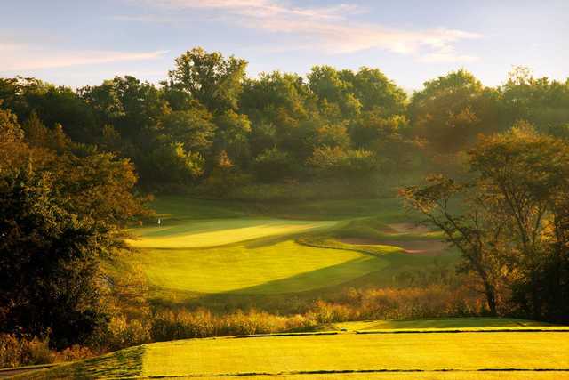 A view from the 3rd tee at The Preserve on Rathbun Lake