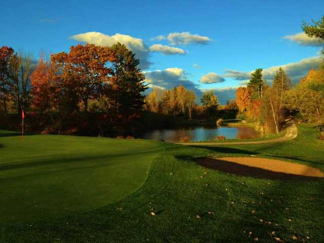 A fall view from Eagle Crest Golf Course
