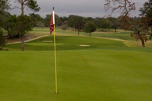 A view of a hole at Eglin AFB Golf Course