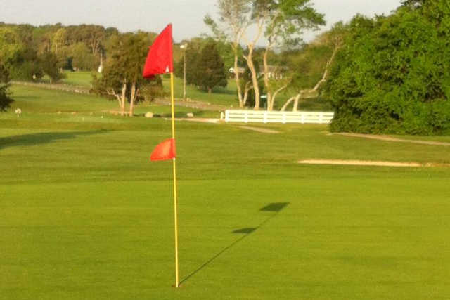 A view of the 13th hole at Little Harbor Country Club