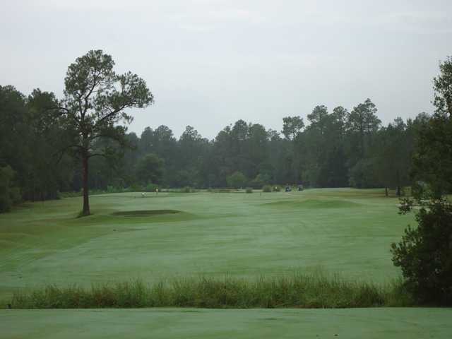 A view from a tee at Abita Springs Golf & Country Club
