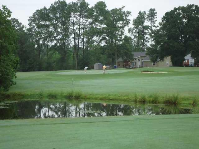 A view over the water from Abita Springs Golf & Country Club