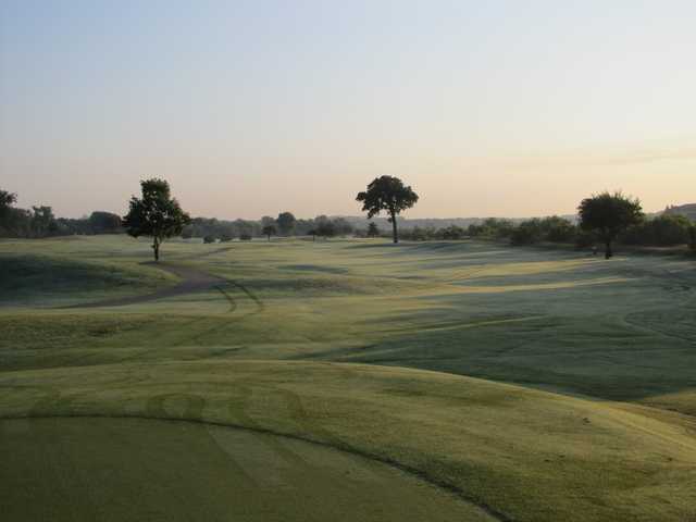 A view of a fairway at Riverside Golf Club