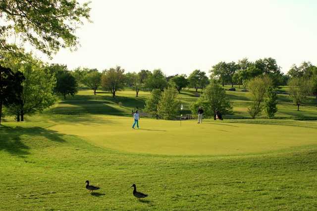 A warm sunny day view from Highlands Golf & Tennis Club
