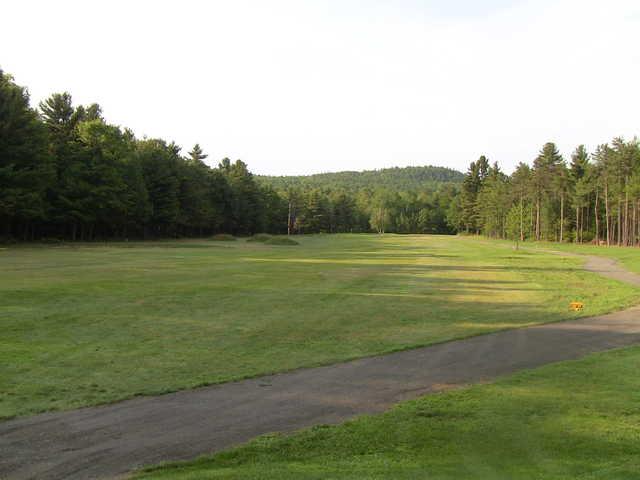 A view of fairway #2 at Harmony Golf Club