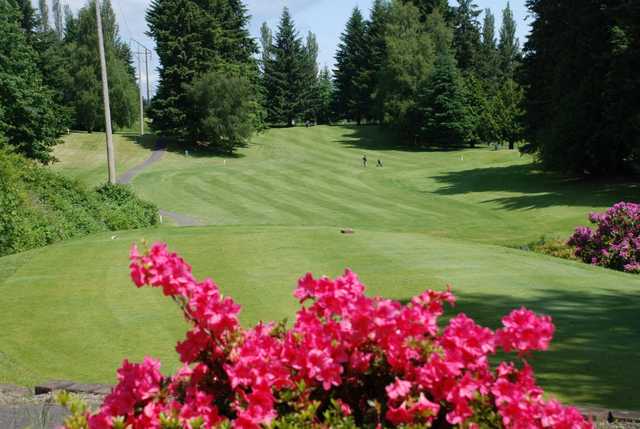A view from the 3rd blue tee from Meadowmeer Golf & Country Club