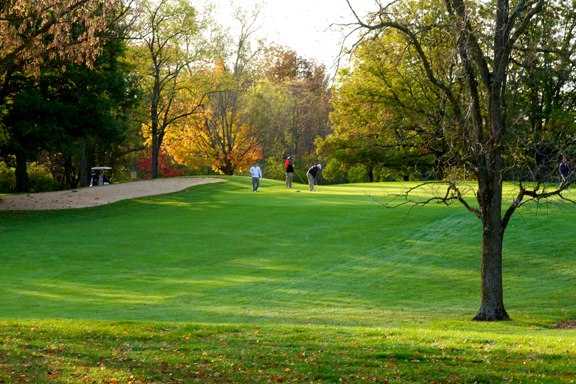 A view of a fairway at Hueston Woods Golf Course (Fred Russell)
