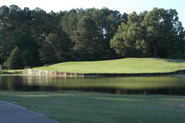 A view of a hole at LinRick Golf Course