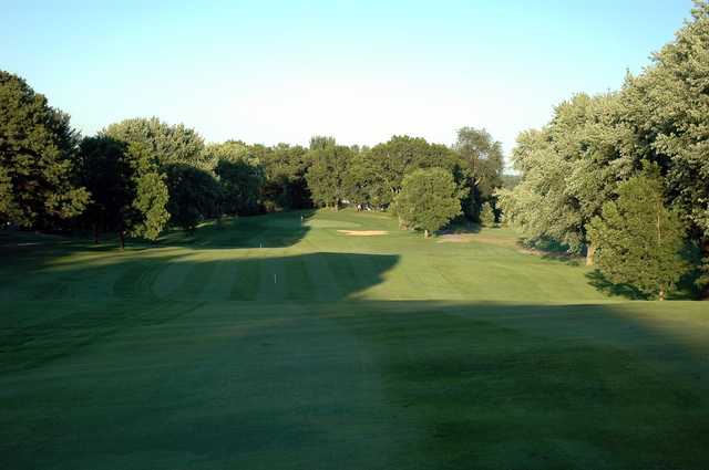 A view from a fairway at Reedsburg Country Club