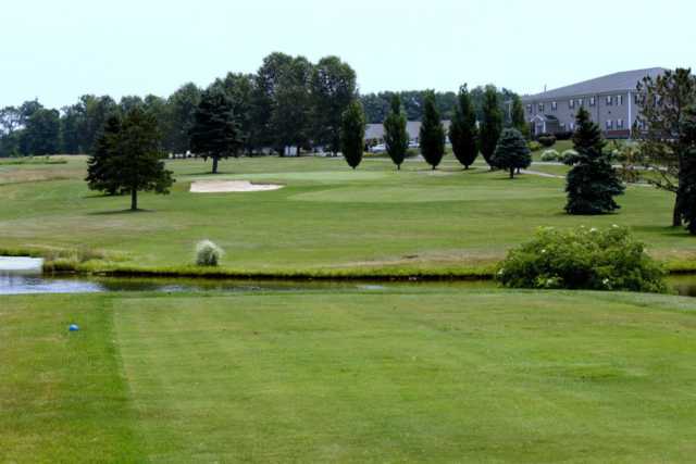 A view from tee #17 at Clarion Oaks Golf Course