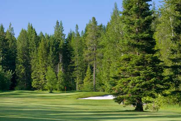 A view of a fairway at Meadow Lake Golf Resort