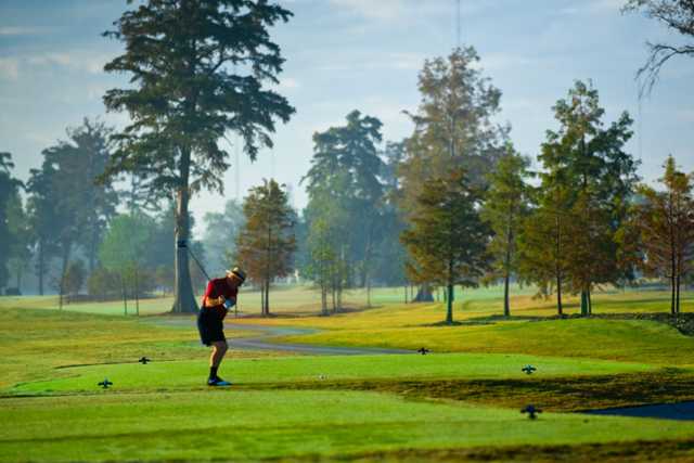 A view from a tee at Lakewood Golf Club