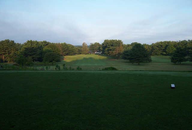 A view from a tee at Windham Golf Course