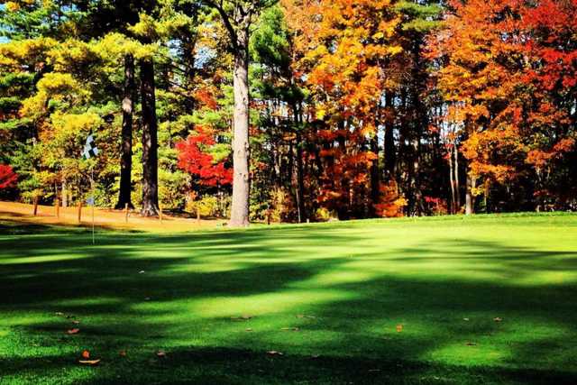 A view of a hole at Winchendon Golf Club