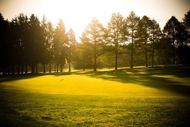 A view of green #4 at Craigowan Golf Club.
