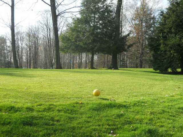 A view from a tee at Mt. Hope Golf Course