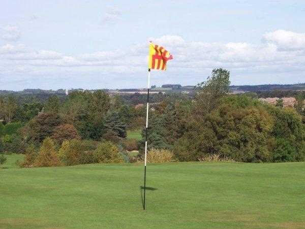 A view of hole #1 at Morpeth Golf Club