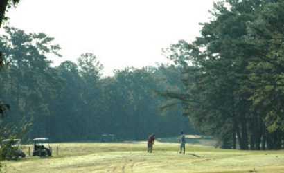 A sunny day view from Fort Benning Golf Course