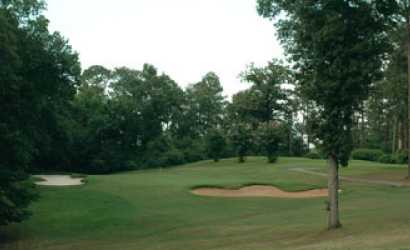 A view of a green at Fort Benning Golf Course