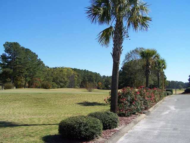 A view of a green at Gordon Lakes Golf Course