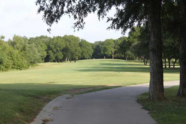 A view of a tee from the Courses of Clear Creek