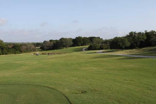 A view from the Courses of Clear Creek.