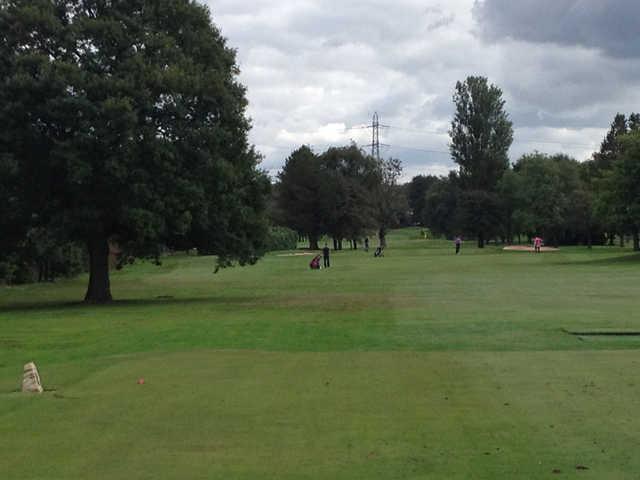 A view from the 13th tee at Hazel Grove Golf Club