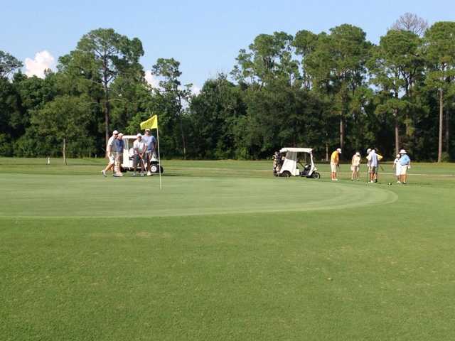 A view of a hole at Pass Christian Isles Golf Club