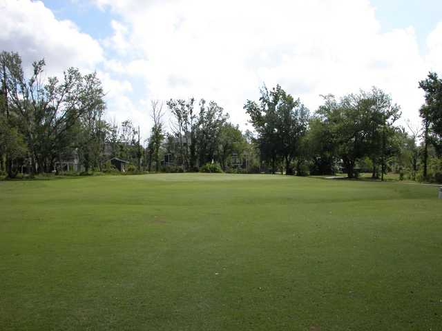 A view from a fairway at Pass Christian Isles Golf Club