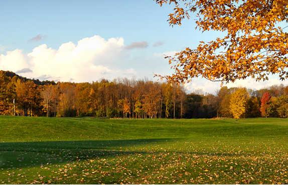 A fall view from  the Links at Erie Village