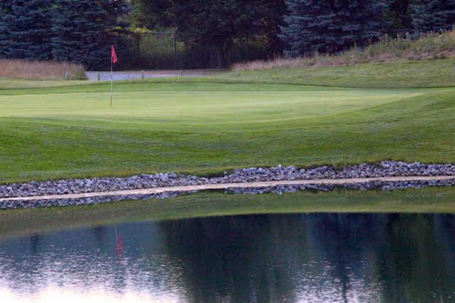 A view of a hole at Pine Grove Country Club