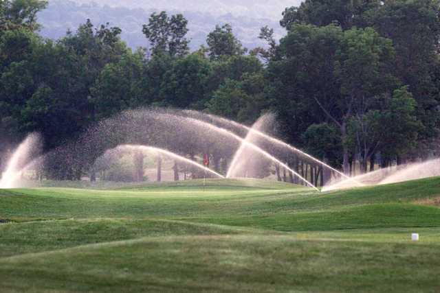 A view from a tee at Pine Grove Country Club