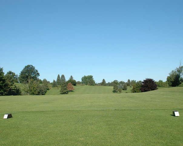 A view from the 4th tee at Camillus Hills GC