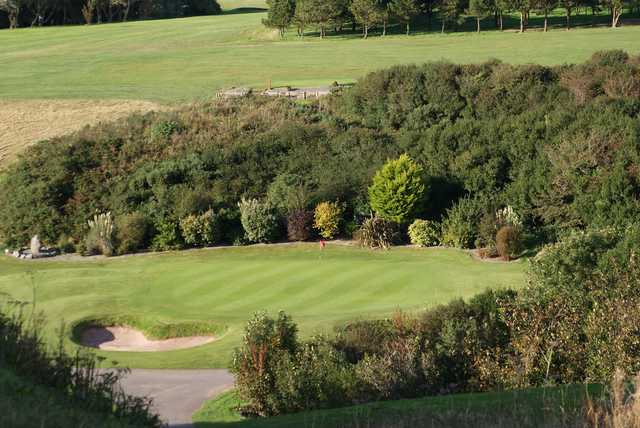 A view of the 16th hole at Milford Haven Golf Club