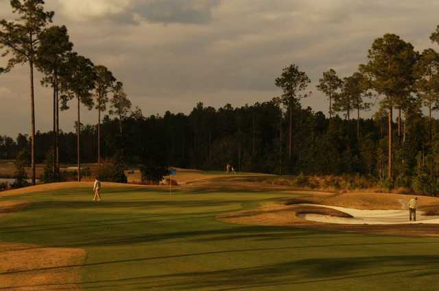 A view of the 14th green at St. Johns Golf & Country Club