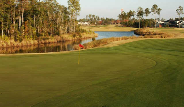 A view of the 3rd green at St. Johns Golf & Country Club.