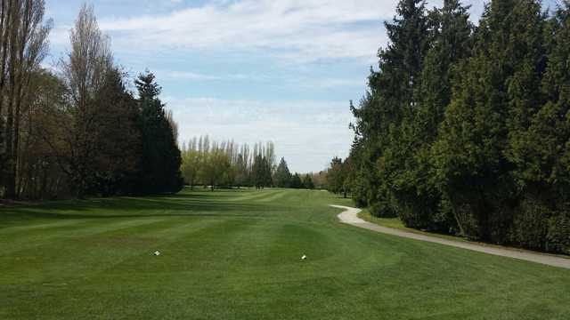 A view from tee #1 at Mylora Golf Course.