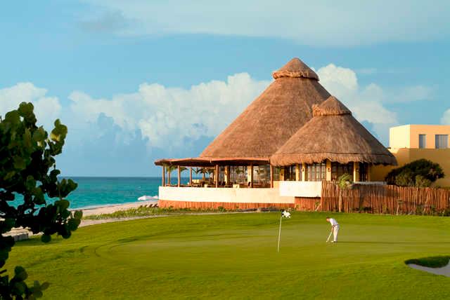 El Camaleon Mayakoba GC: View from #15