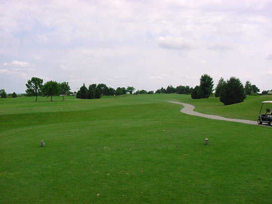 A view from tee #14 at Meadowlark Hills Golf Course