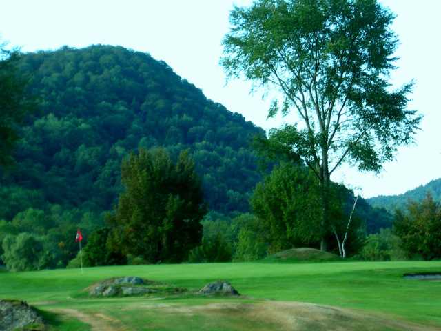 A view of green #10 at West Bolton Golf Club