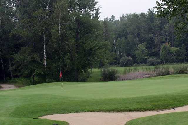 A view of a hole at Ubly Heights Golf Course