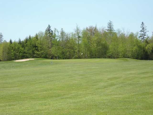 A view of the 3rd green at Mountain Golf Club