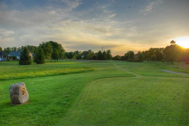 Sunset view from Saginaw Valley GC