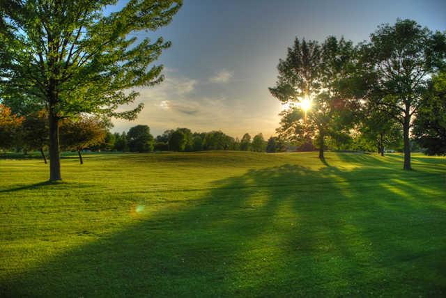 Sunset view from Saginaw Valley GC