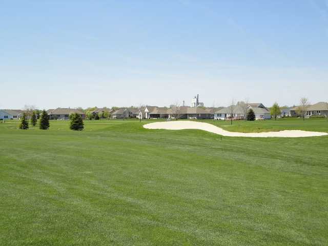 View of a green at Fox Ridge Golf Course