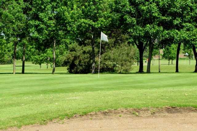 View of the 5th hole from the White course at Rich Valley Golf Club