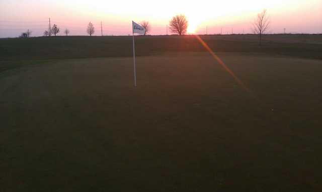 A view of a hole at the Links at Ireland Grove