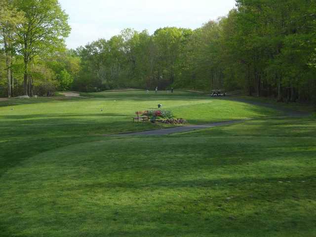 A view from the 2nd tee at Laurel View Country Club